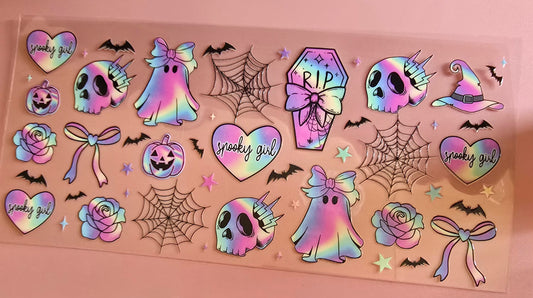 Spooky Girl Ghost Wrap