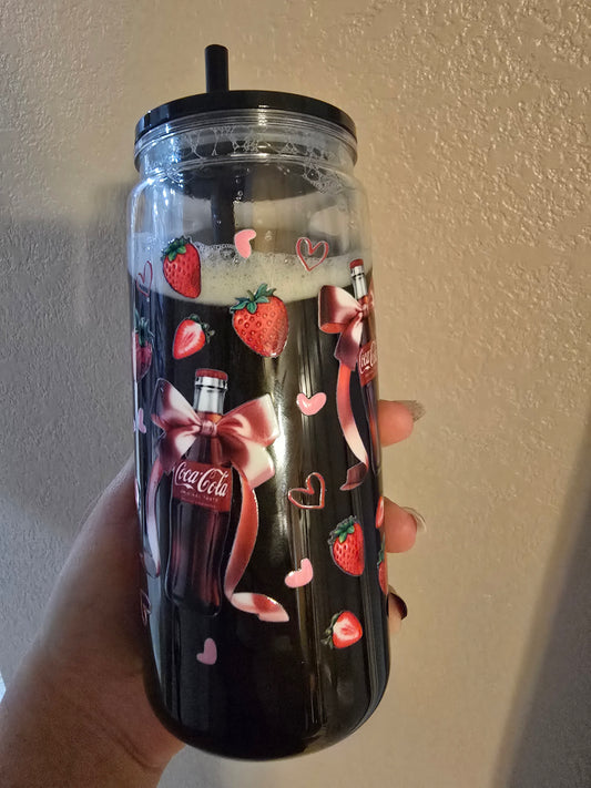 20oz Acrylic Coca-cola