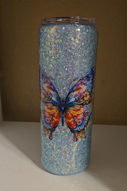 20oz Epoxy Glitter and Decals
