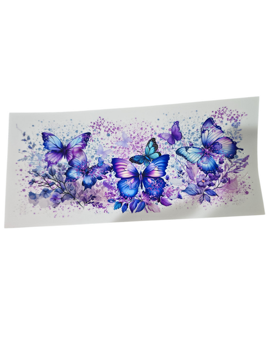 Purple,Blue Butterflies